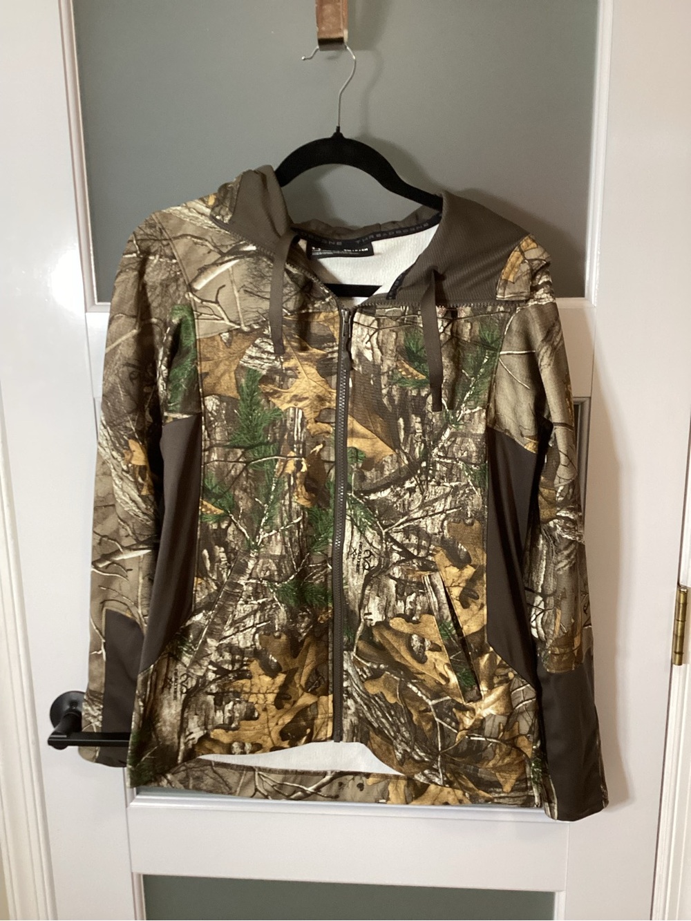 Under Armour Threadborne Realtree Xtra Camo Full Zip Fleece Jacket Womens - S